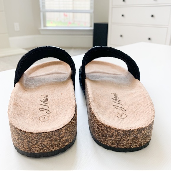 J.Mark Black Sandals Urban-39 - Picture 5 of 8